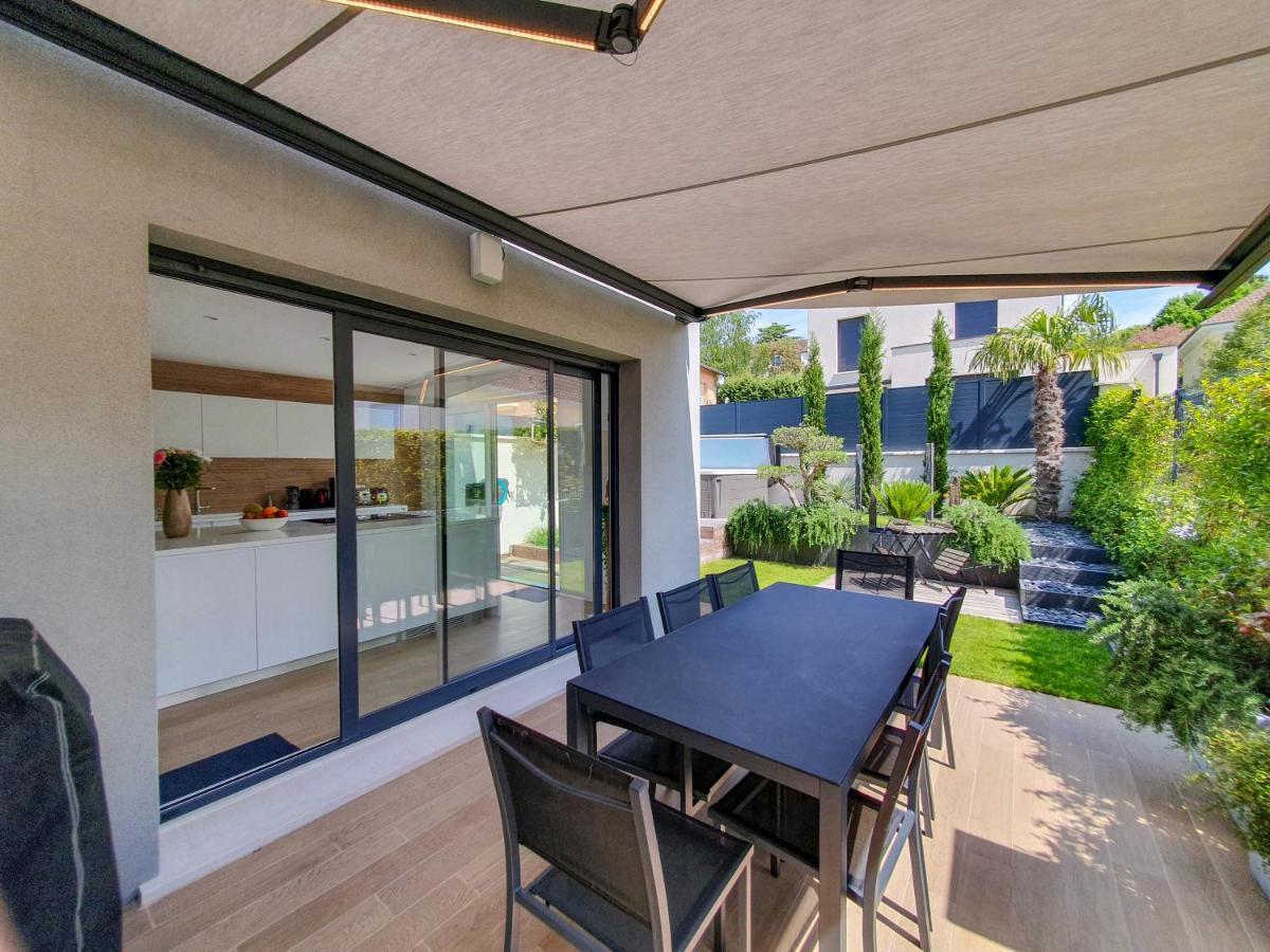 Exigehome - Chambre D'Hote Avec Jacuzzi Et Jardin Paysage, Partage Orgeval  Exterior photo