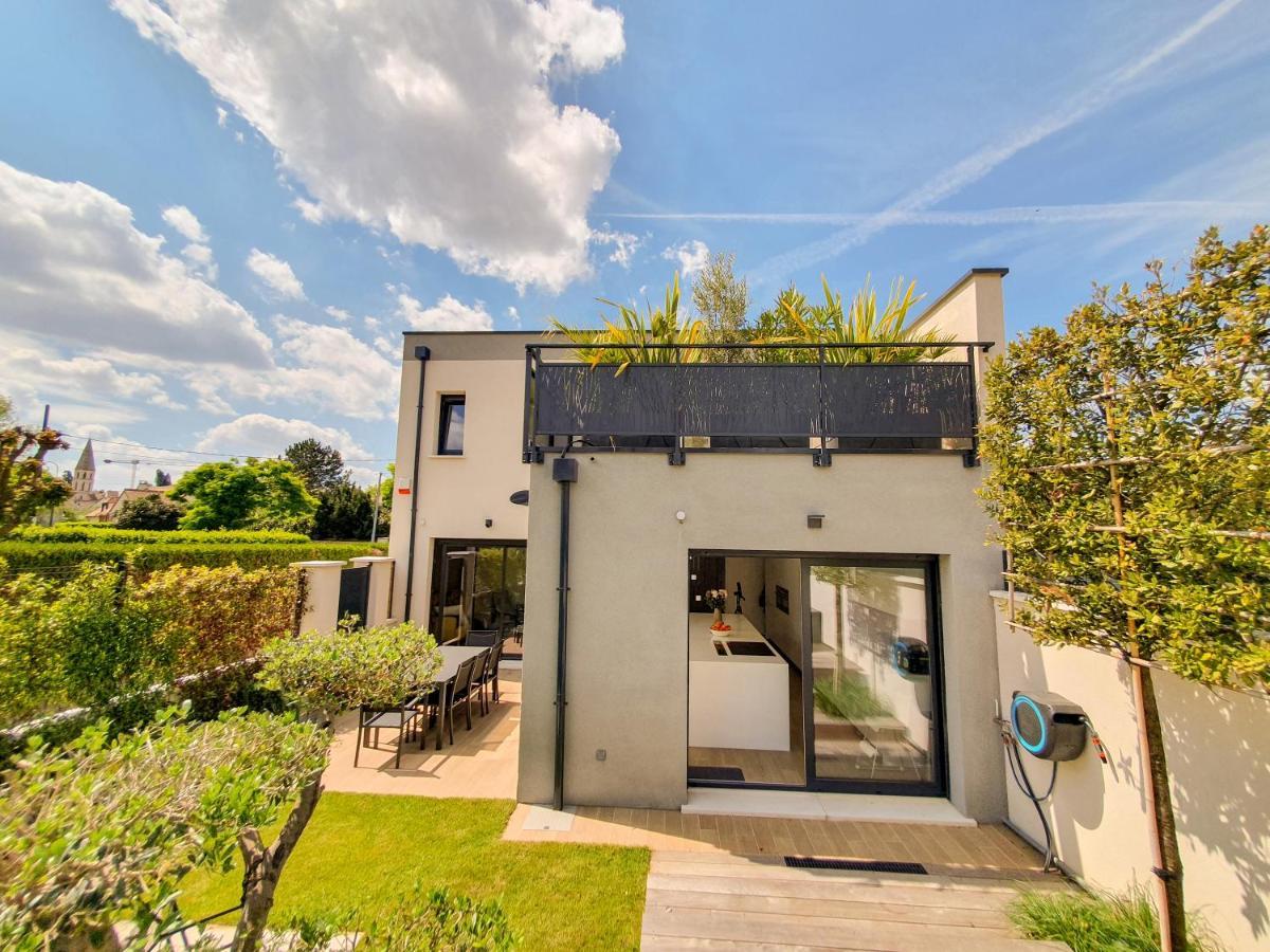 Exigehome - Chambre D'Hote Avec Jacuzzi Et Jardin Paysage, Partage Orgeval  Exterior photo