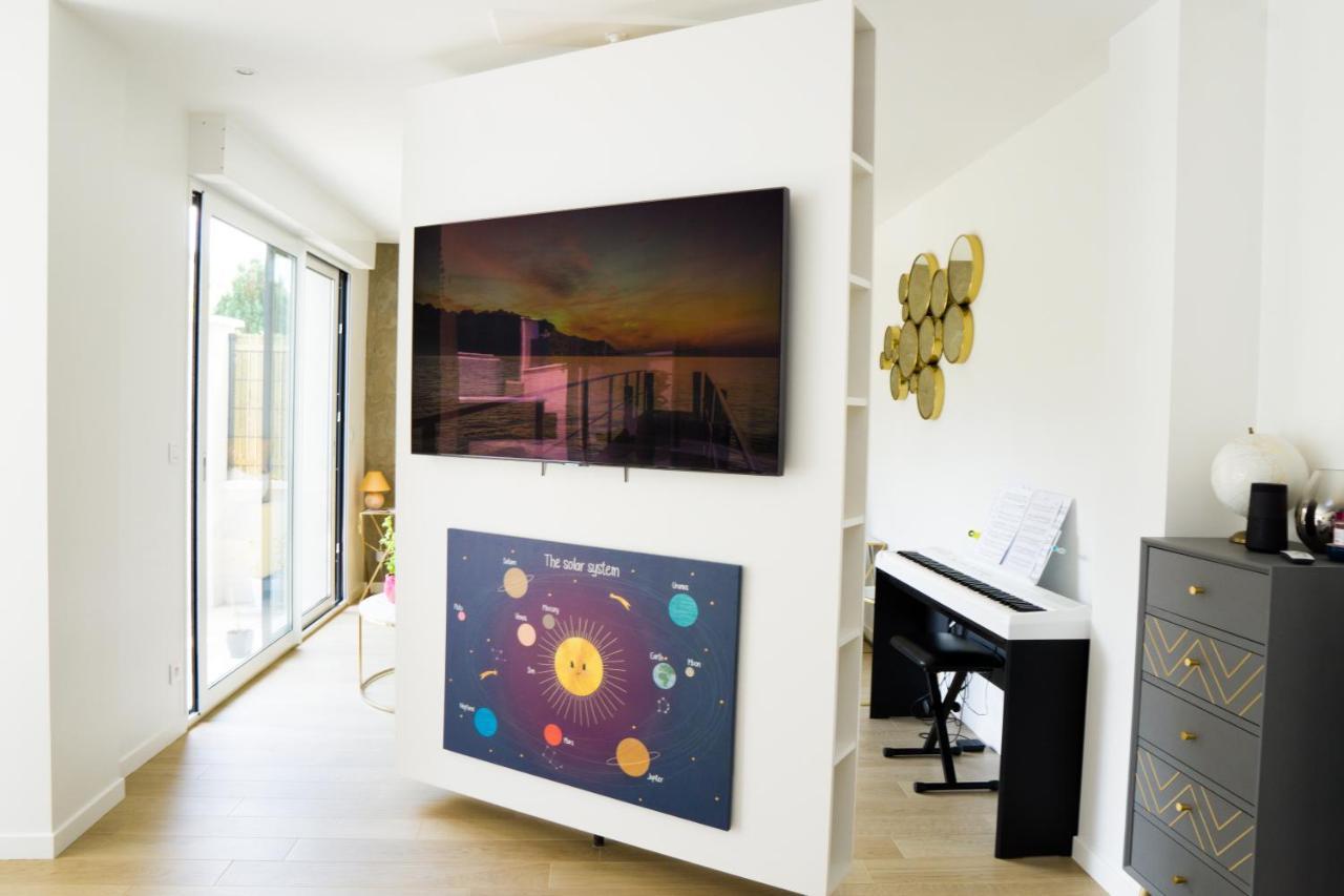 Exigehome - Chambre D'Hote Avec Jacuzzi Et Jardin Paysage, Partage Orgeval  Exterior photo